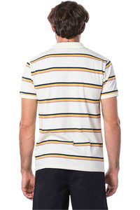 Rip Curl polo manga corta hombre Rip Curl LA MARINIERE POLO vista trasera Rip Curl polo manga corta hombre Rip Curl LA MARINIERE POLO vista trasera