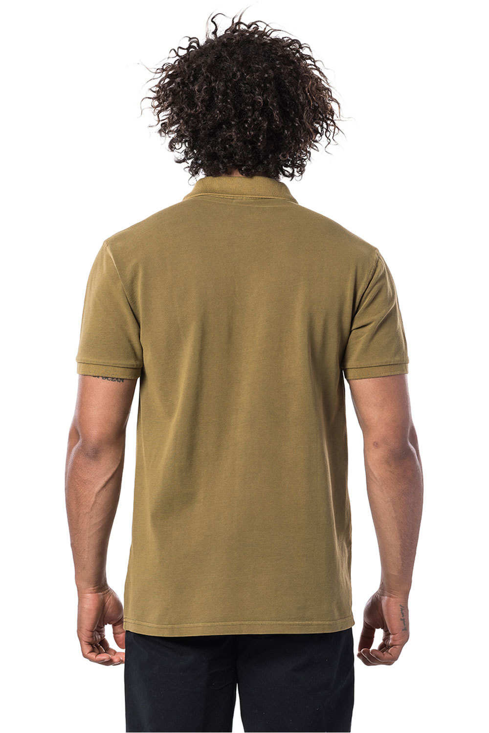 Rip Curl polo manga corta hombre Rip Curl FADED POLO vista trasera Rip Curl polo manga corta hombre Rip Curl FADED POLO vista trasera