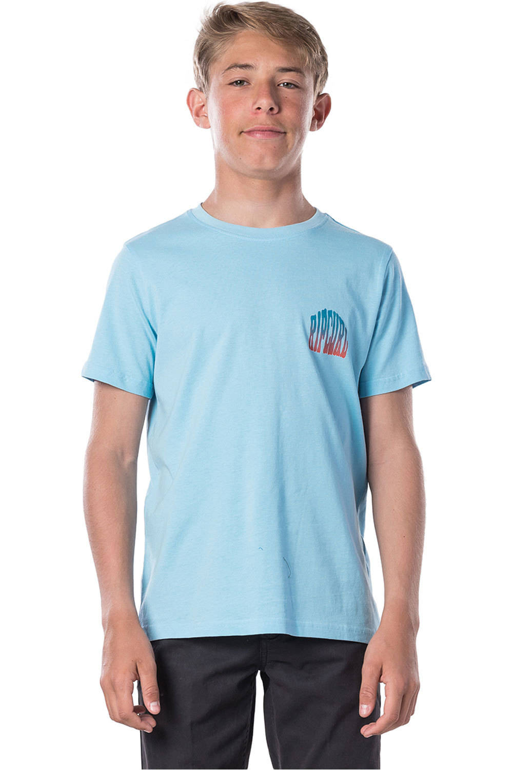 Rip Curl camiseta manga corta niño Rip Curl ENTRANCE WAVE SS TEE vista frontal Rip Curl camiseta manga corta niño Rip Curl ENTRANCE WAVE SS TEE vista frontal