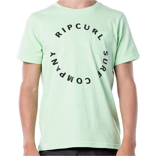 RIP CURL WOOP LOOP BOY TEE verde