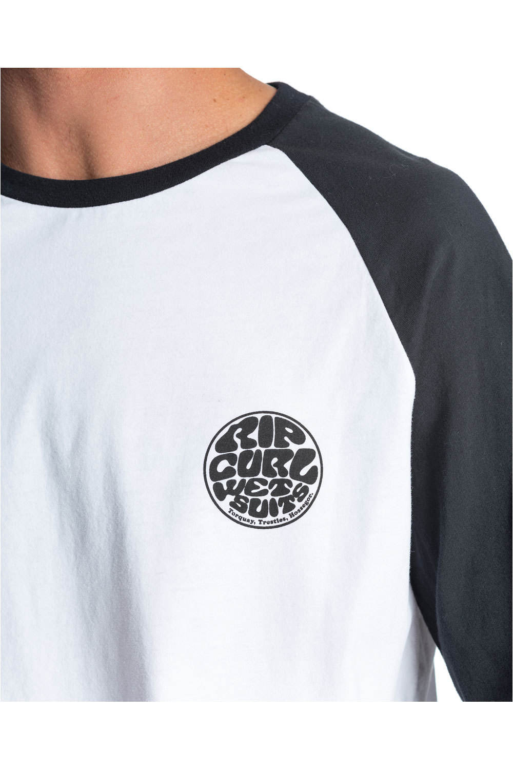 Rip Curl camiseta manga corta hombre Rip Curl ORIGINAL RAGLAN LS TEE vista detalle Rip Curl camiseta manga corta hombre Rip Curl ORIGINAL RAGLAN LS TEE vista detalle