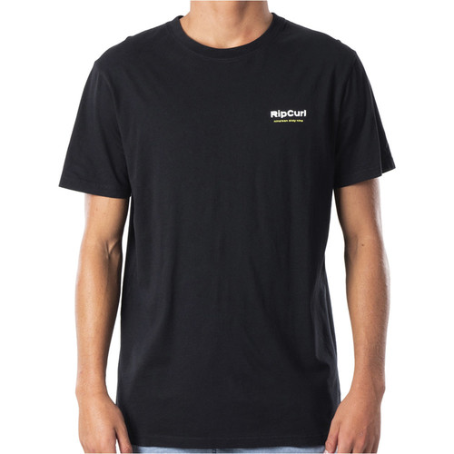RIP CURL OG GLITCH TEE negro