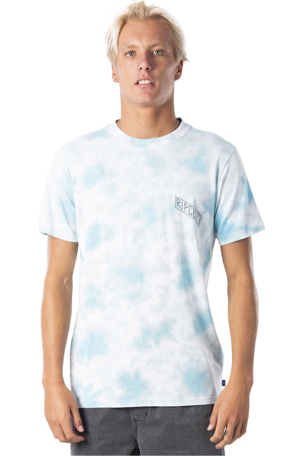 Rip Curl camiseta manga corta hombre Rip Curl MADSTEEZ TIE DYE TEE vista frontal Rip Curl camiseta manga corta hombre Rip Curl MADSTEEZ TIE DYE TEE vista frontal