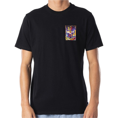 RIP CURL MADSTEEZ CORPO TEE negro