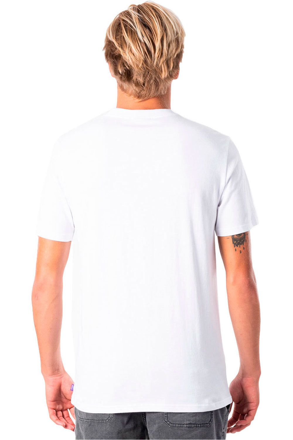 Rip Curl camiseta manga corta hombre Rip Curl MADSTEEZ CURREN TEE vista trasera Rip Curl camiseta manga corta hombre Rip Curl MADSTEEZ CURREN TEE vista trasera