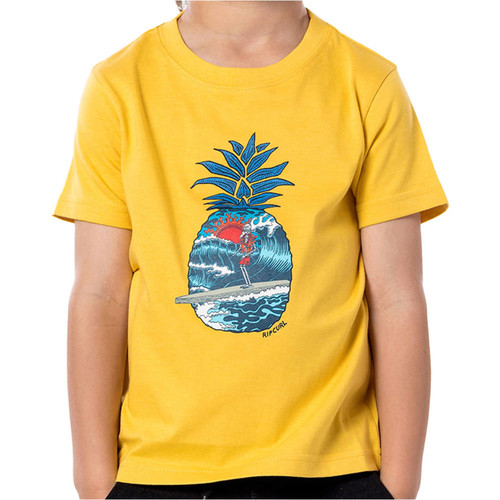 RIP CURL PINA LOUNGE SS TEE GROMS amarillo