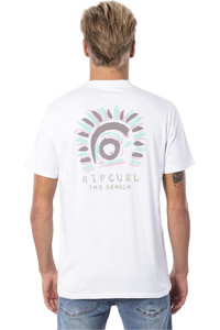Rip Curl camiseta manga corta hombre Rip Curl K-FISH ART TEE vista trasera Rip Curl camiseta manga corta hombre Rip Curl K-FISH ART TEE vista trasera