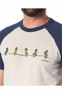 Rip Curl camiseta manga corta hombre Rip Curl HULA AUANA S/S TEE vista detalle Rip Curl camiseta manga corta hombre Rip Curl HULA AUANA S/S TEE vista detalle