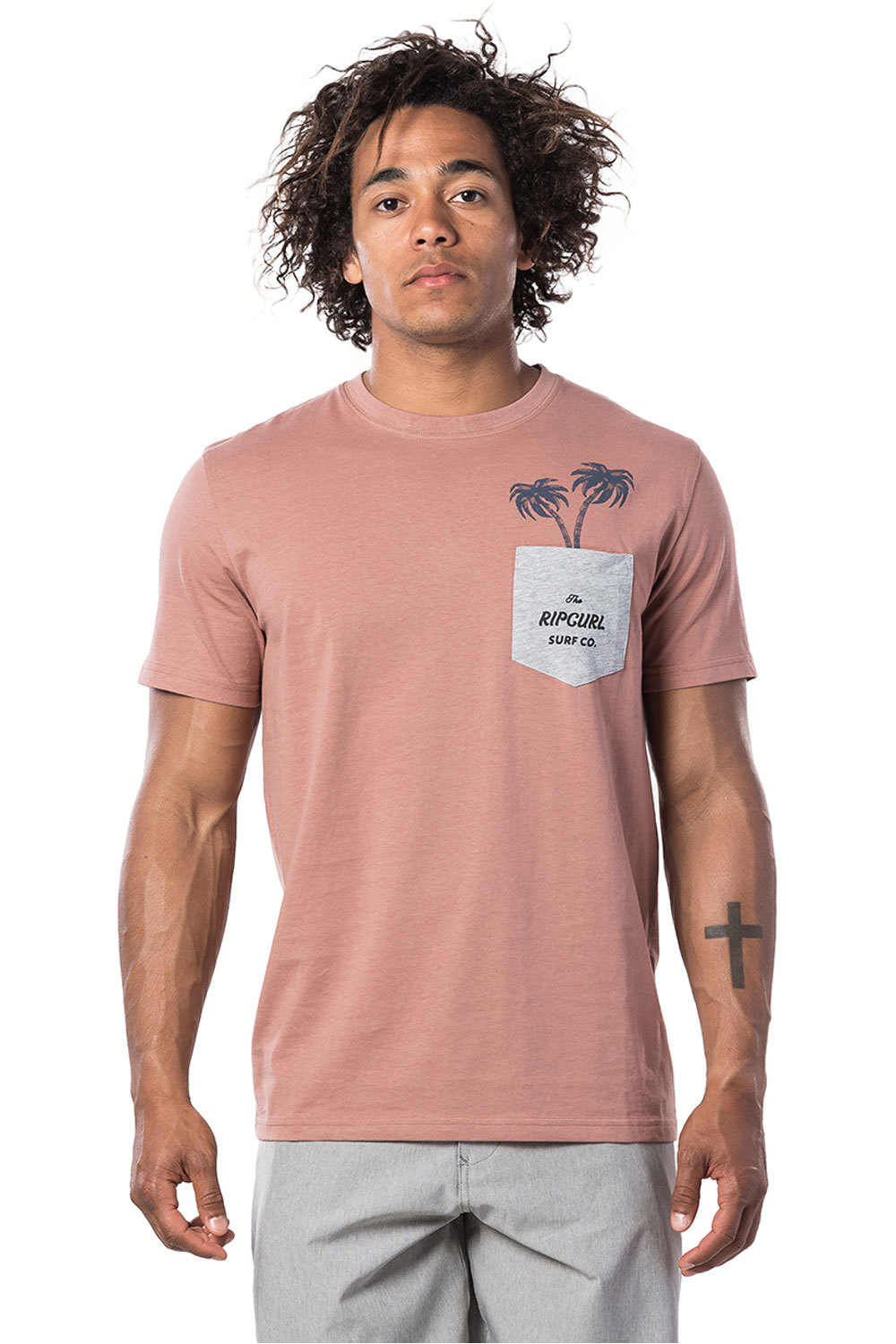 Rip Curl camiseta manga corta hombre Rip Curl IN DA POCKET S/S TEE vista frontal Rip Curl camiseta manga corta hombre Rip Curl IN DA POCKET S/S TEE vista frontal