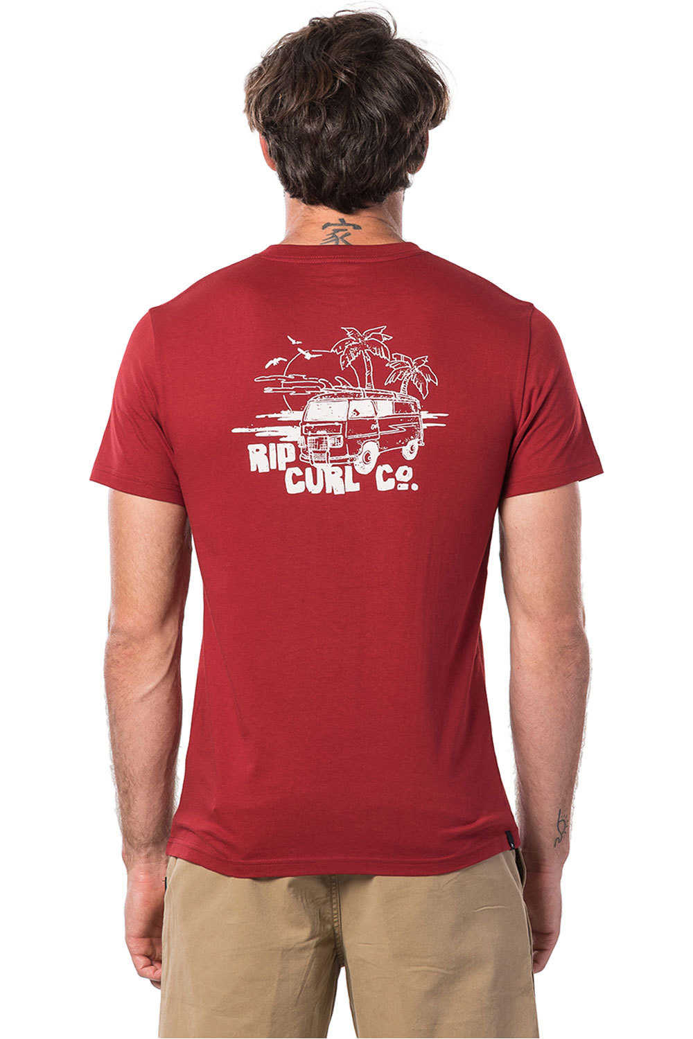 Rip Curl camiseta manga corta hombre Rip Curl TUC TUC S/S TEE vista trasera Rip Curl camiseta manga corta hombre Rip Curl TUC TUC S/S TEE vista trasera