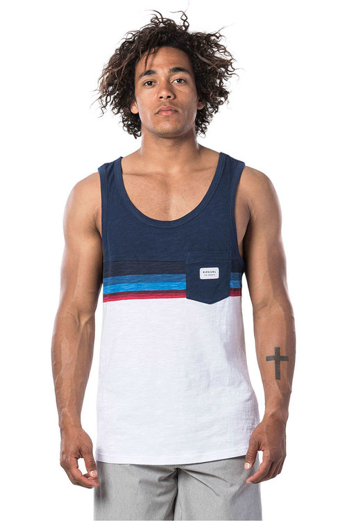 RIP CURL RAPTURE TANK azul