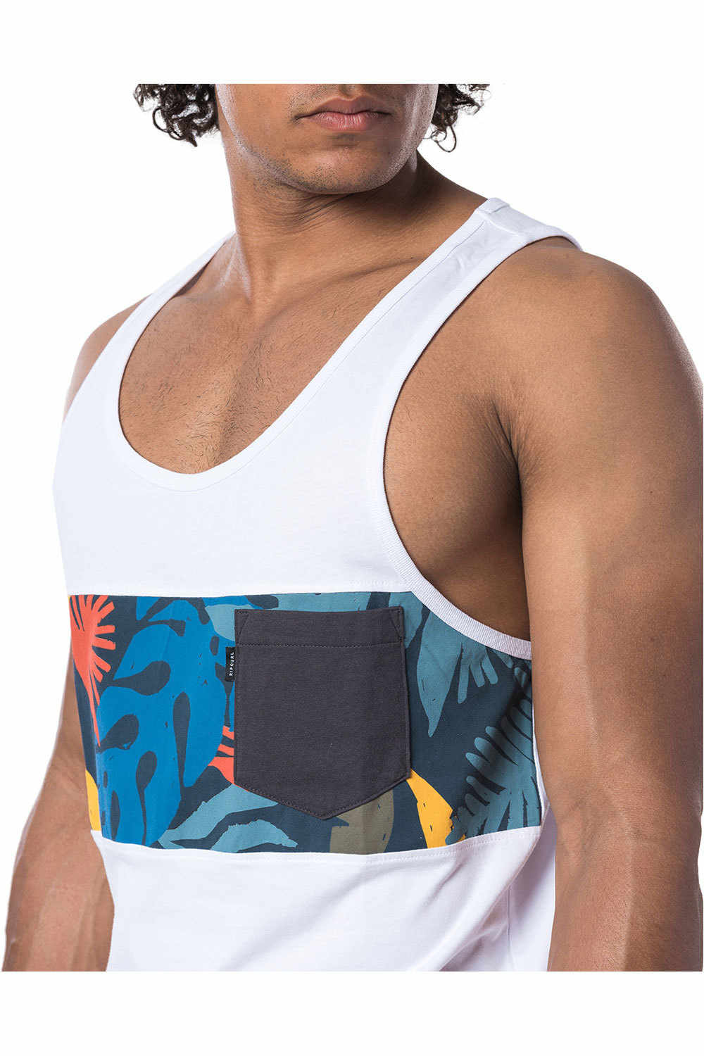 Rip Curl camiseta tirantes hombre Rip Curl BUSY SESSION TANK vista detalle Rip Curl camiseta tirantes hombre Rip Curl BUSY SESSION TANK vista detalle