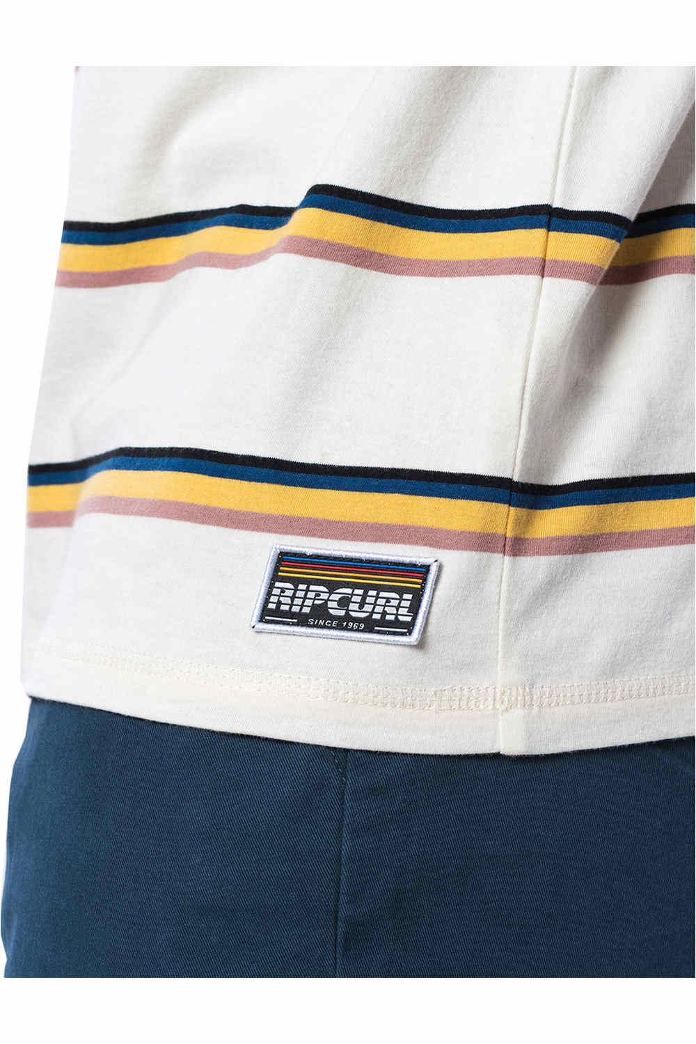 Rip Curl camiseta manga corta hombre Rip Curl LA MARINIERE S/S TEE vista detalle Rip Curl camiseta manga corta hombre Rip Curl LA MARINIERE S/S TEE vista detalle