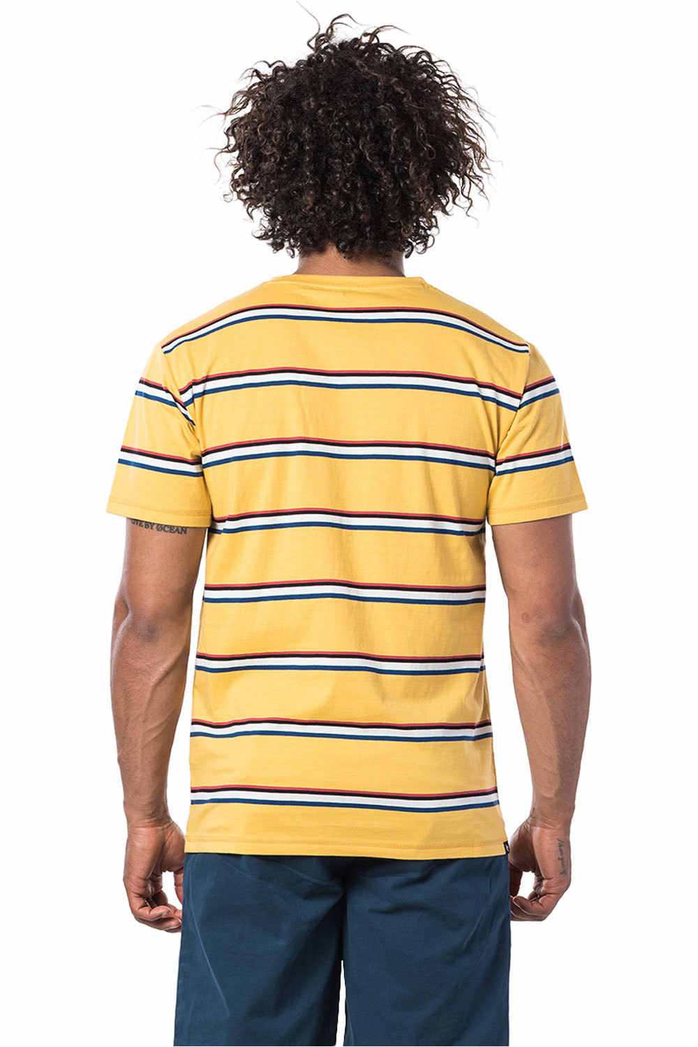 Rip Curl camiseta manga corta hombre Rip Curl LA MARINIERE S/S TEE vista trasera Rip Curl camiseta manga corta hombre Rip Curl LA MARINIERE S/S TEE vista trasera