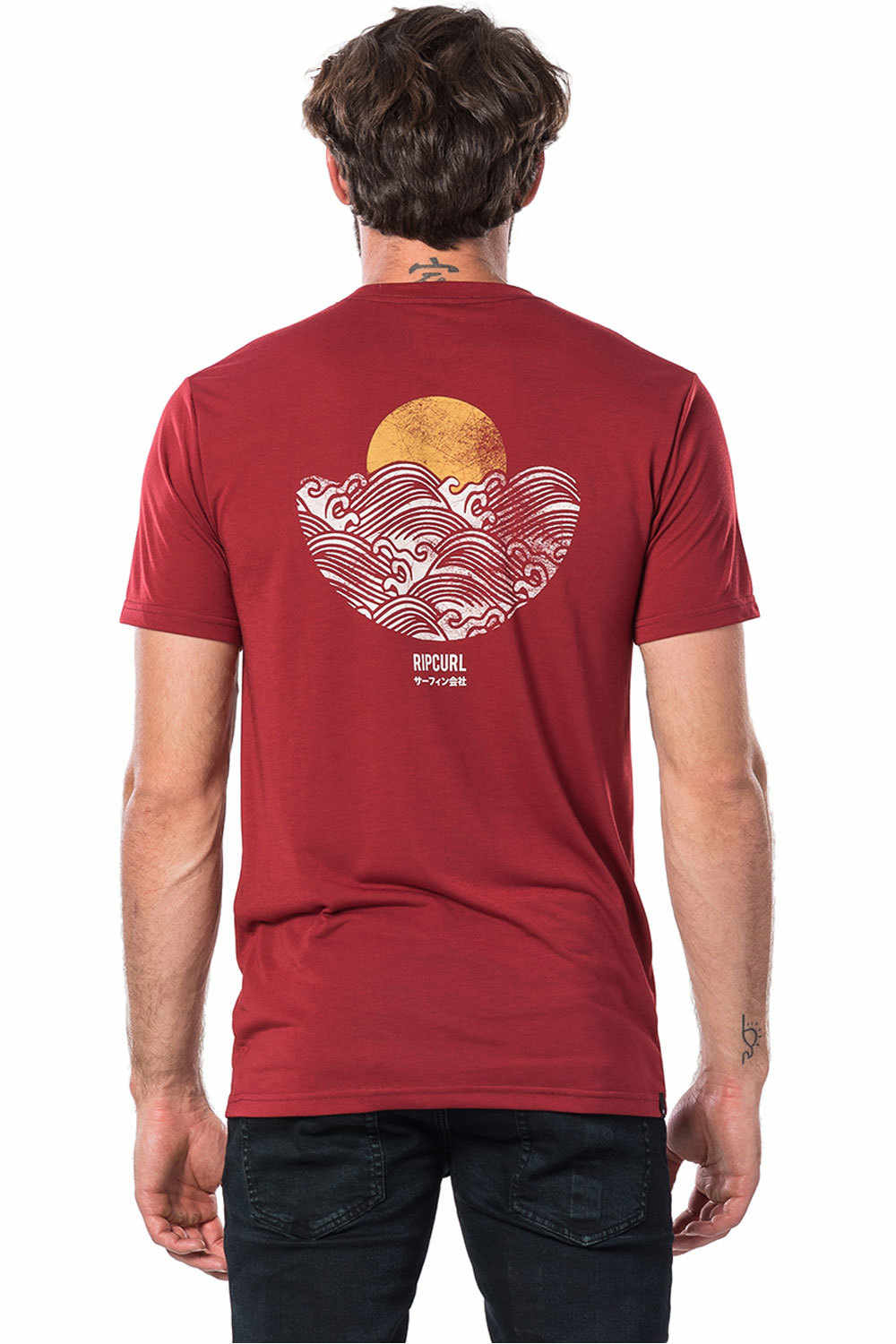 Rip Curl camiseta manga corta hombre Rip Curl RAMEN VPC S/S TEE vista trasera Rip Curl camiseta manga corta hombre Rip Curl RAMEN VPC S/S TEE vista trasera