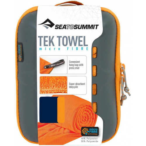 SEATOSUMMIT TEK TOWEL M naranja