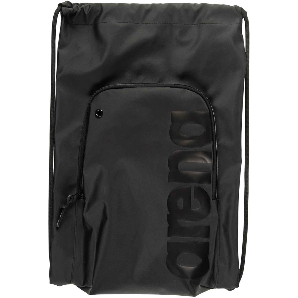 Arena saco petate Arena TEAM SACK ALL BLACK vista frontal Arena saco petate Arena TEAM SACK ALL BLACK vista frontal