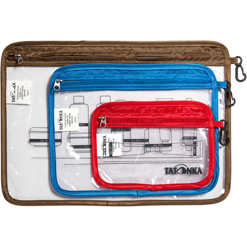TATONKA ZIP FLIGHT BAG SET BOLSAS TRANSPARENTES XS, S, M