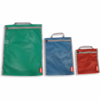 MESH POCKET SET bolsas planas de malla S, M, L MESH POCKET SET bolsas planas de malla S, M, L