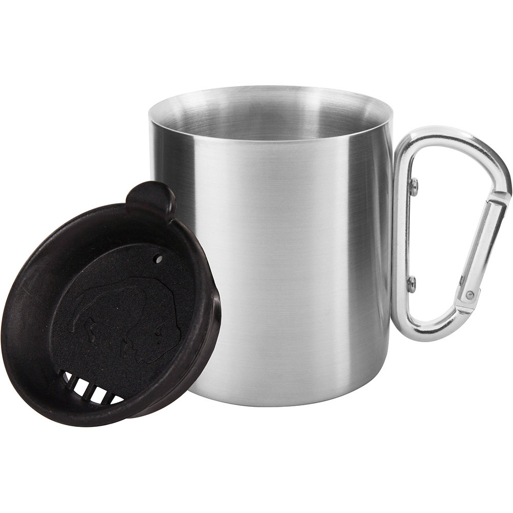 Tatonka potos THERMO MUG CARABINER 250 ml taza Inox vista frontal Tatonka potos THERMO MUG CARABINER 250 ml taza Inox vista frontal