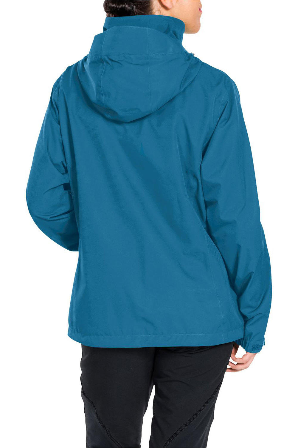 Vaude forro polar mujer Vaude Womens Escape Light Jacket vista trasera Vaude forro polar mujer Vaude Womens Escape Light Jacket vista trasera