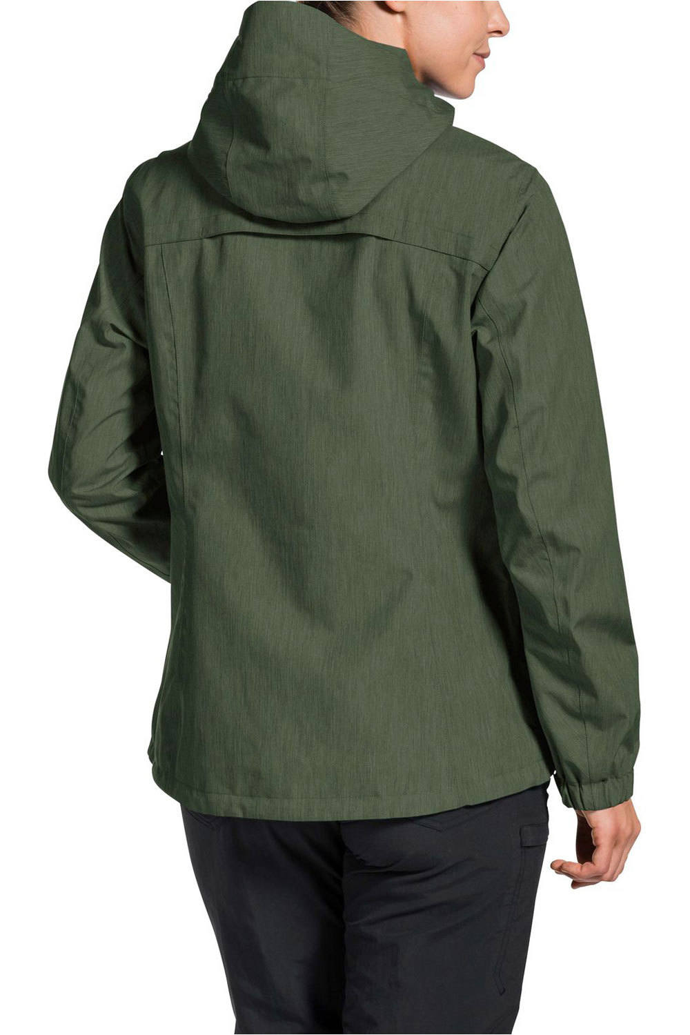 Vaude chaqueta impermeable mujer Vaude Womens Rosemoor Jacket vista trasera Vaude chaqueta impermeable mujer Vaude Womens Rosemoor Jacket vista trasera