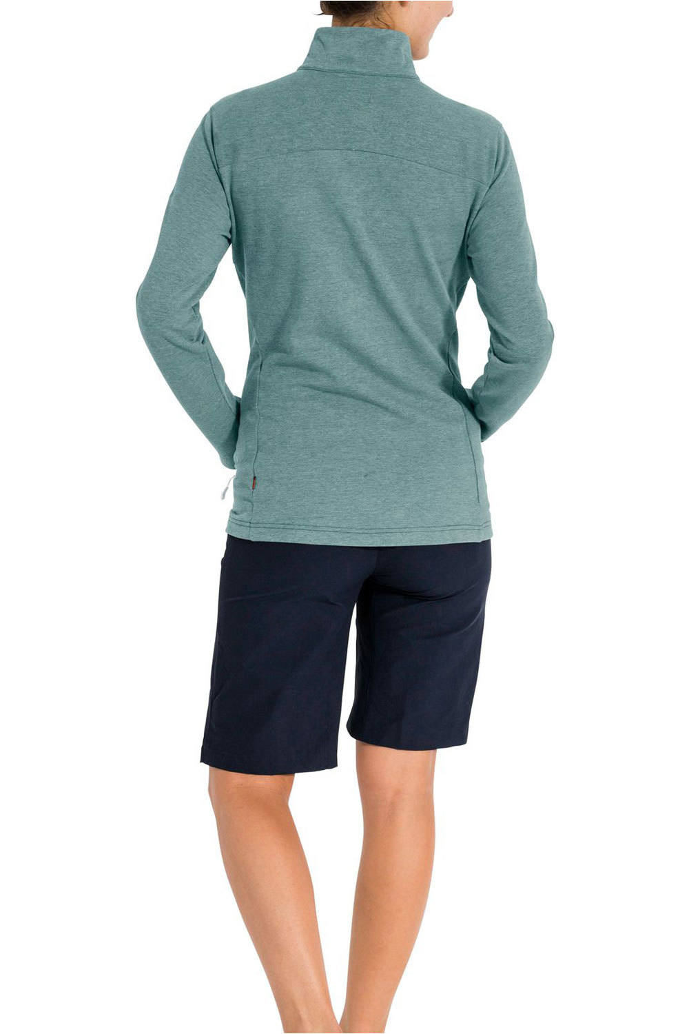 Vaude forro polar mujer Vaude Womens Valua Fleece Jacket vista trasera Vaude forro polar mujer Vaude Womens Valua Fleece Jacket vista trasera