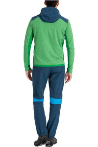 Vaude forro polar hombre Vaude Mens Croz Fleece Jacket II vista trasera Vaude forro polar hombre Vaude Mens Croz Fleece Jacket II vista trasera