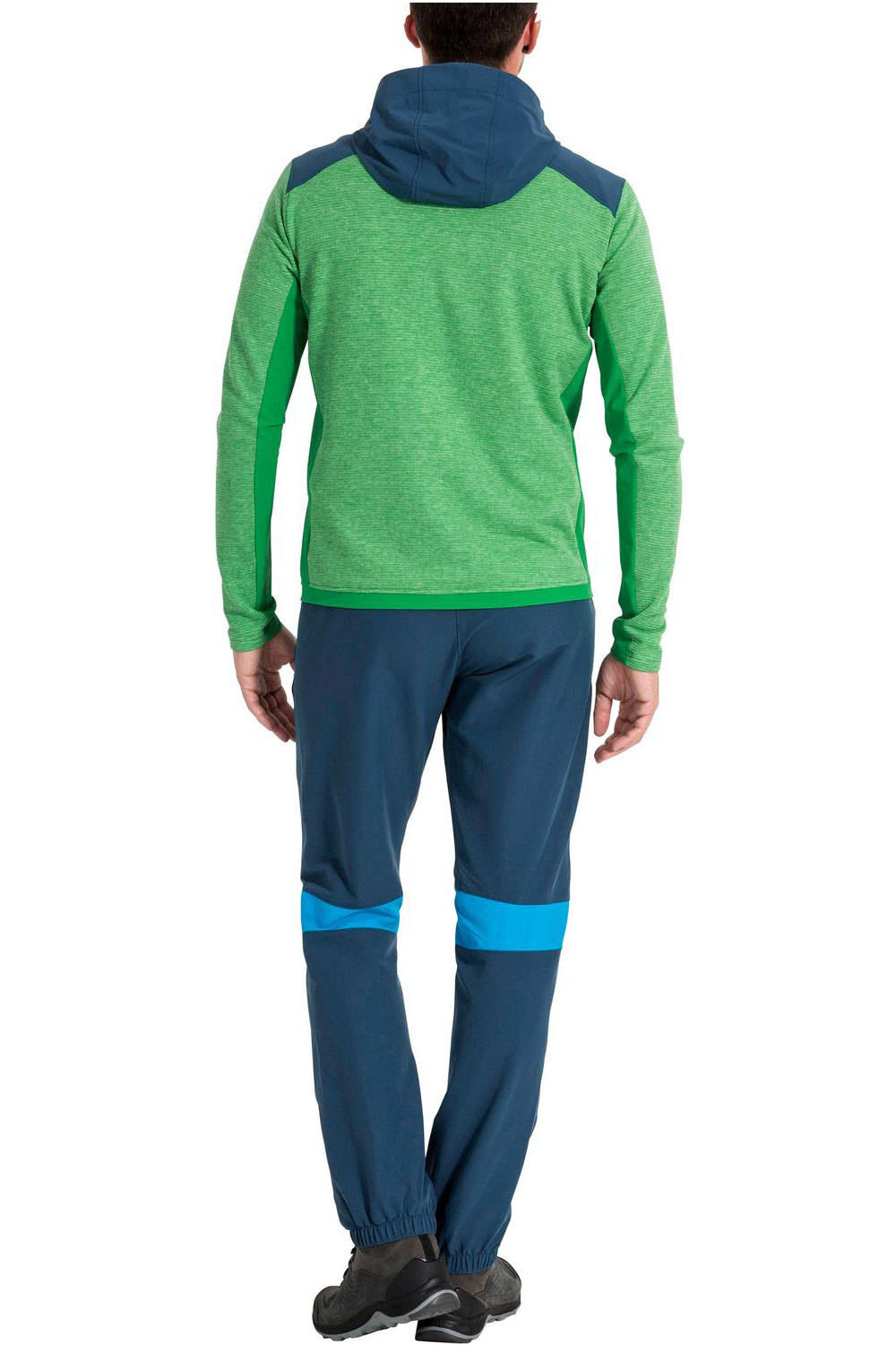 Vaude forro polar hombre Vaude Mens Croz Fleece Jacket II vista trasera Vaude forro polar hombre Vaude Mens Croz Fleece Jacket II vista trasera