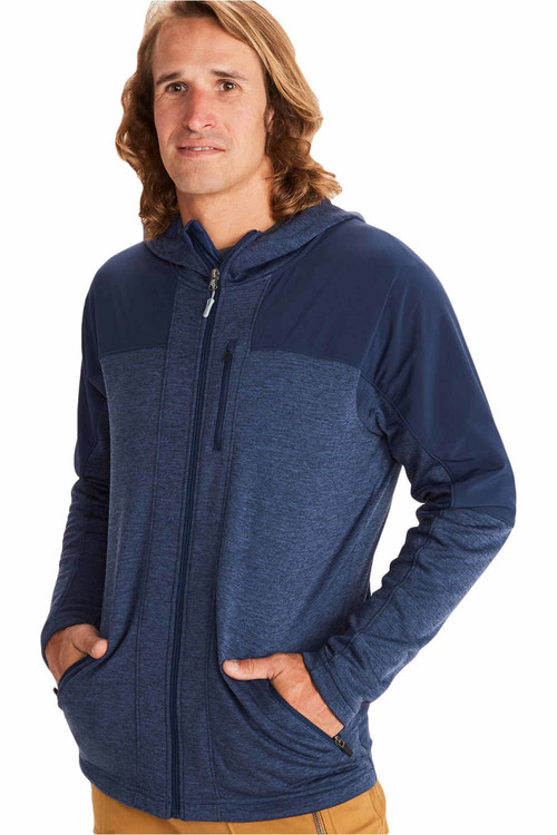 MARMOT STONEWALL FLEECE HOODY AZ azul