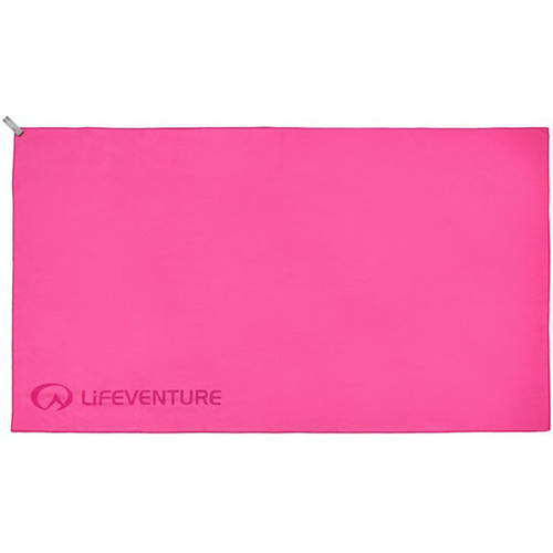 LIFEVENTURE SOFTFIBRE ADVANCE TREK TOWEL    LARGE rosa