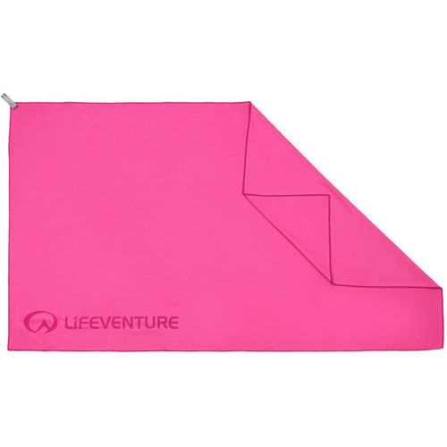 LIFEVENTURE SOFTFIBRE ADVANCE TREK TOWEL    GIANT rosa