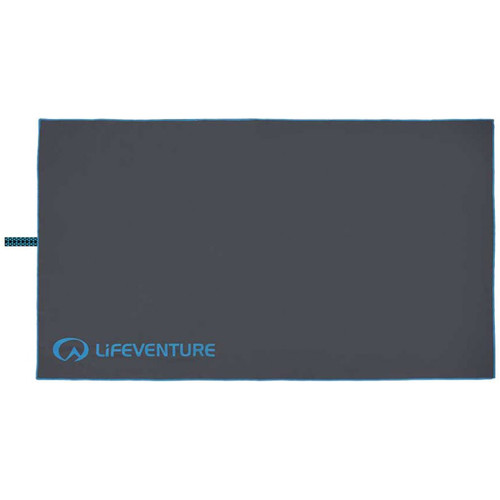 LIFEVENTURE SOFTFIBRE LITE TREK TOWEL    GIANT gris