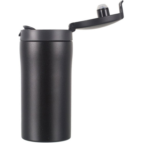 LIFEVENTURE FLIP  TOP THERMAL MUG negro