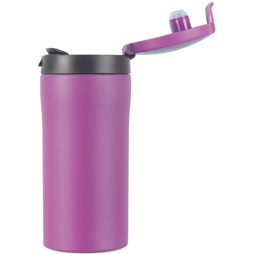 LIFEVENTURE FLIP  TOP THERMAL MUG    300ML morado