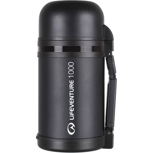 LIFEVENTURE TIV WIDEMOUTH VACUUM FLASK 1000 gris