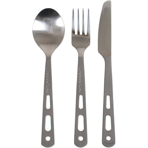 LIFEVENTURE TITANIUM CUTLERY SET
