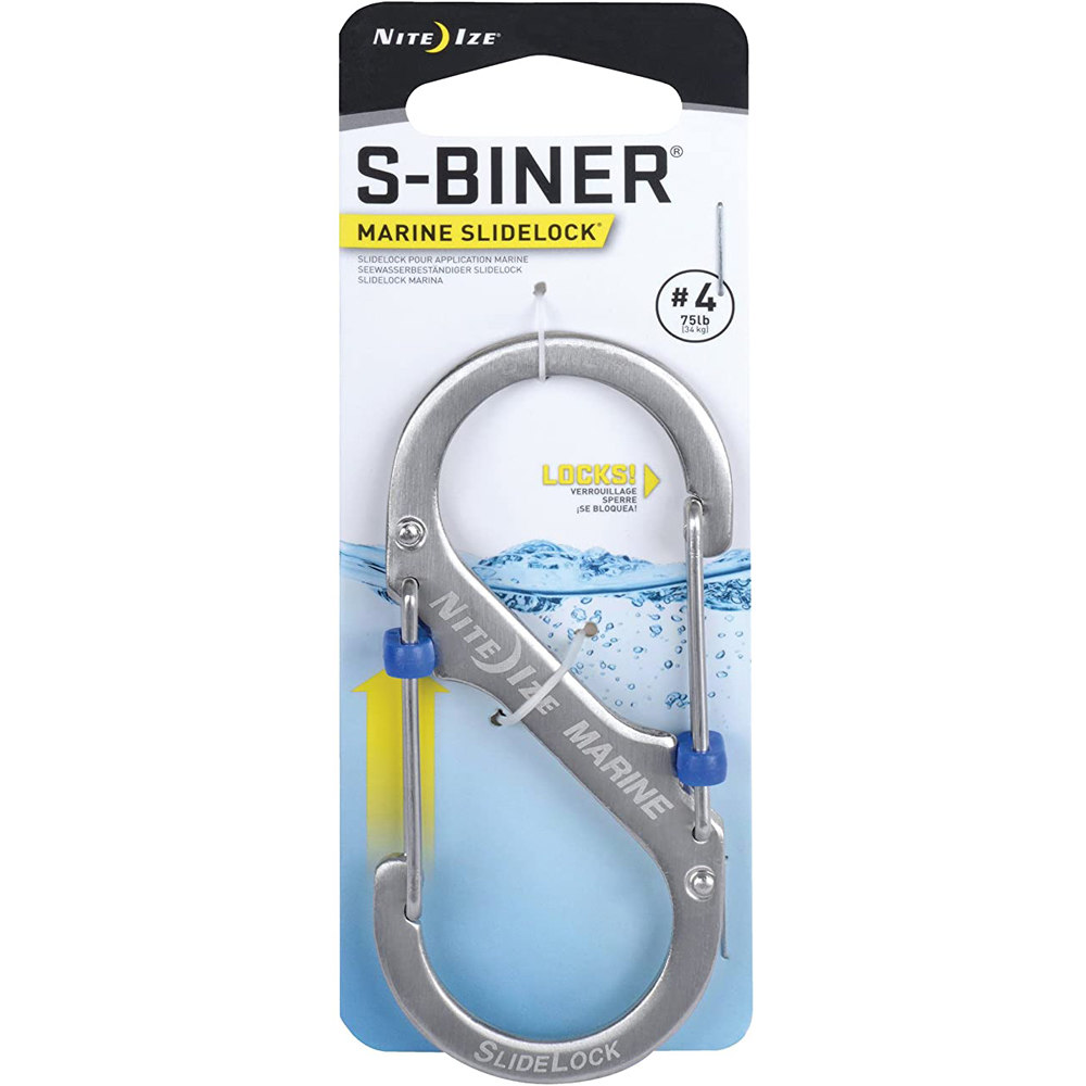 Nite Ize mosquetón auxiliar Nite Ize SBINER MARINE SLIDELOCK 4 - MOSQUETN DOBLE ENTRADA CON CIER 01 Nite Ize mosquetón auxiliar Nite Ize SBINER MARINE SLIDELOCK 4 - MOSQUETN DOBLE ENTRADA CON CIER 01