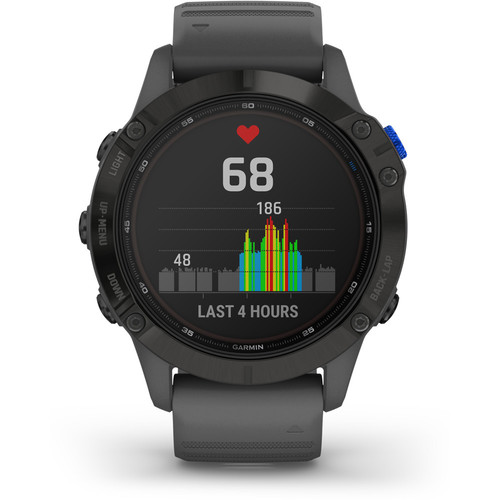 GARMIN FENIX 6 PRO SOLAR NEGRO CORREA NEGRA