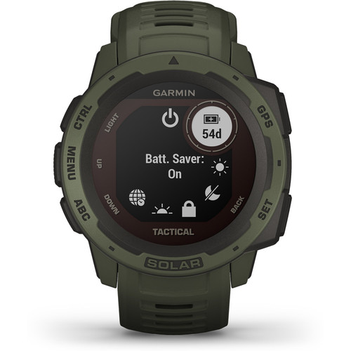 GARMIN INSTINCT SOLAR TACTICAL VERDE MILITAR