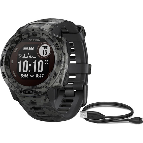 GARMIN INSTINCT SOLAR CAMO GRAFITO