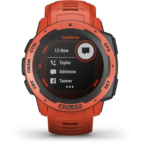 GARMIN INSTINCT SOLAR ROJO