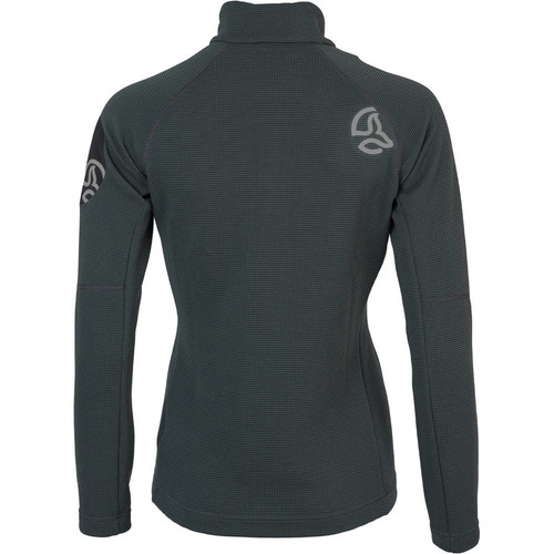TERNUA CAMISETA LEMIKA 1/2 ZIP W gris