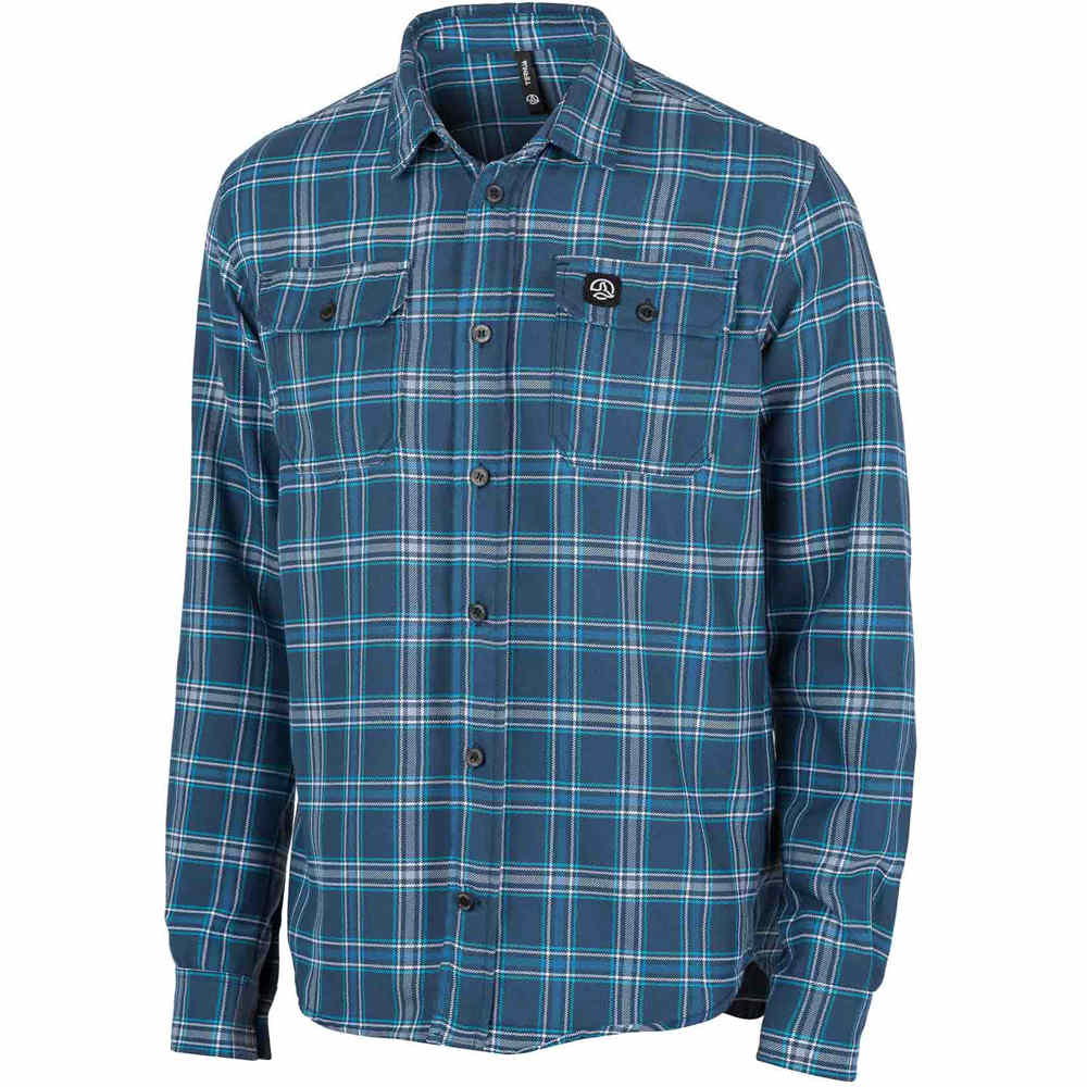 Ternua camisa montaña manga larga hombre Ternua CAMISA VANDUM AZ vista frontal Ternua camisa montaña manga larga hombre Ternua CAMISA VANDUM AZ vista frontal