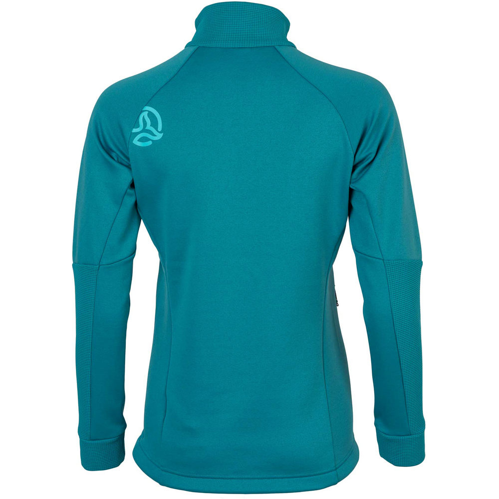 Ternua forro polar mujer Ternua CHAQUETA KALEKKIA JKT W AZ vista trasera Ternua forro polar mujer Ternua CHAQUETA KALEKKIA JKT W AZ vista trasera