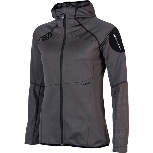 TERNUA CHAQUETA BERLANA HOOD JKT W gris