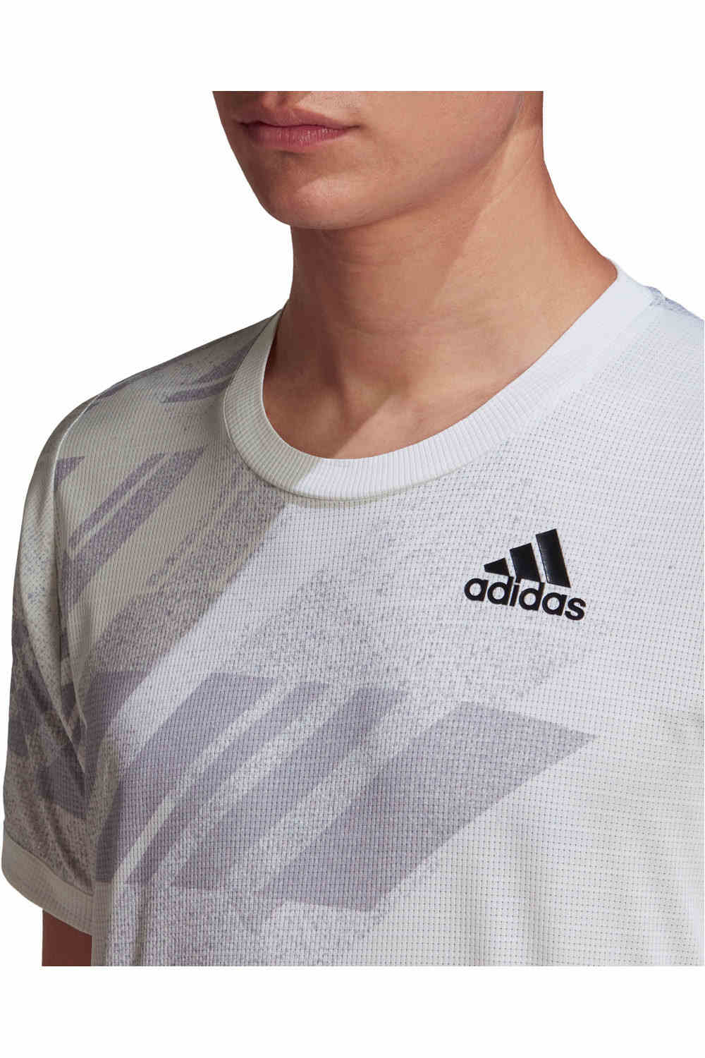 adidas camiseta tenis manga corta hombre Adidas FLIF PRINT T HR vista detalle adidas camiseta tenis manga corta hombre Adidas FLIF PRINT T HR vista detalle