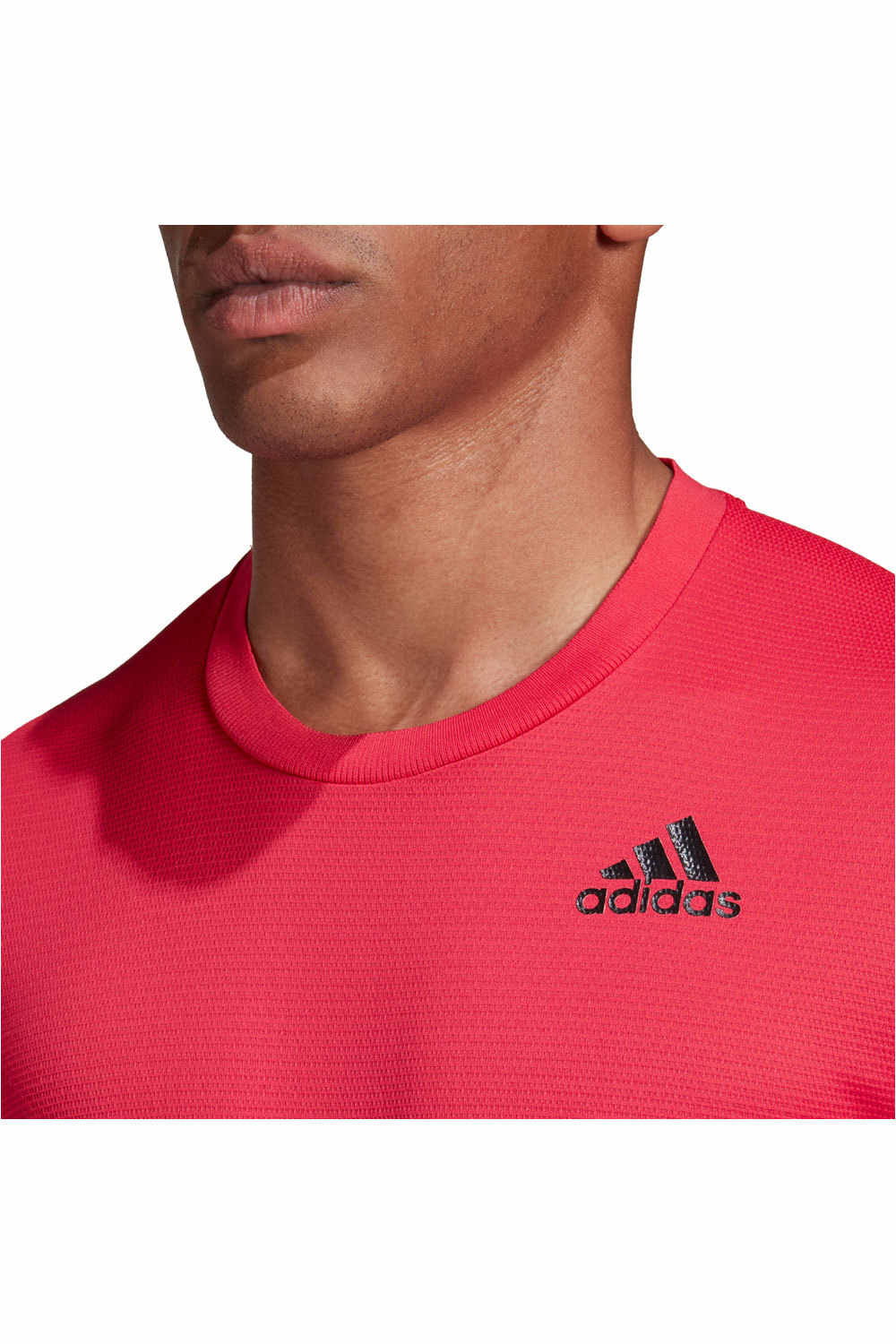 adidas camiseta tenis manga corta hombre Adidas FLIF SOLID T HR vista detalle adidas camiseta tenis manga corta hombre Adidas FLIF SOLID T HR vista detalle