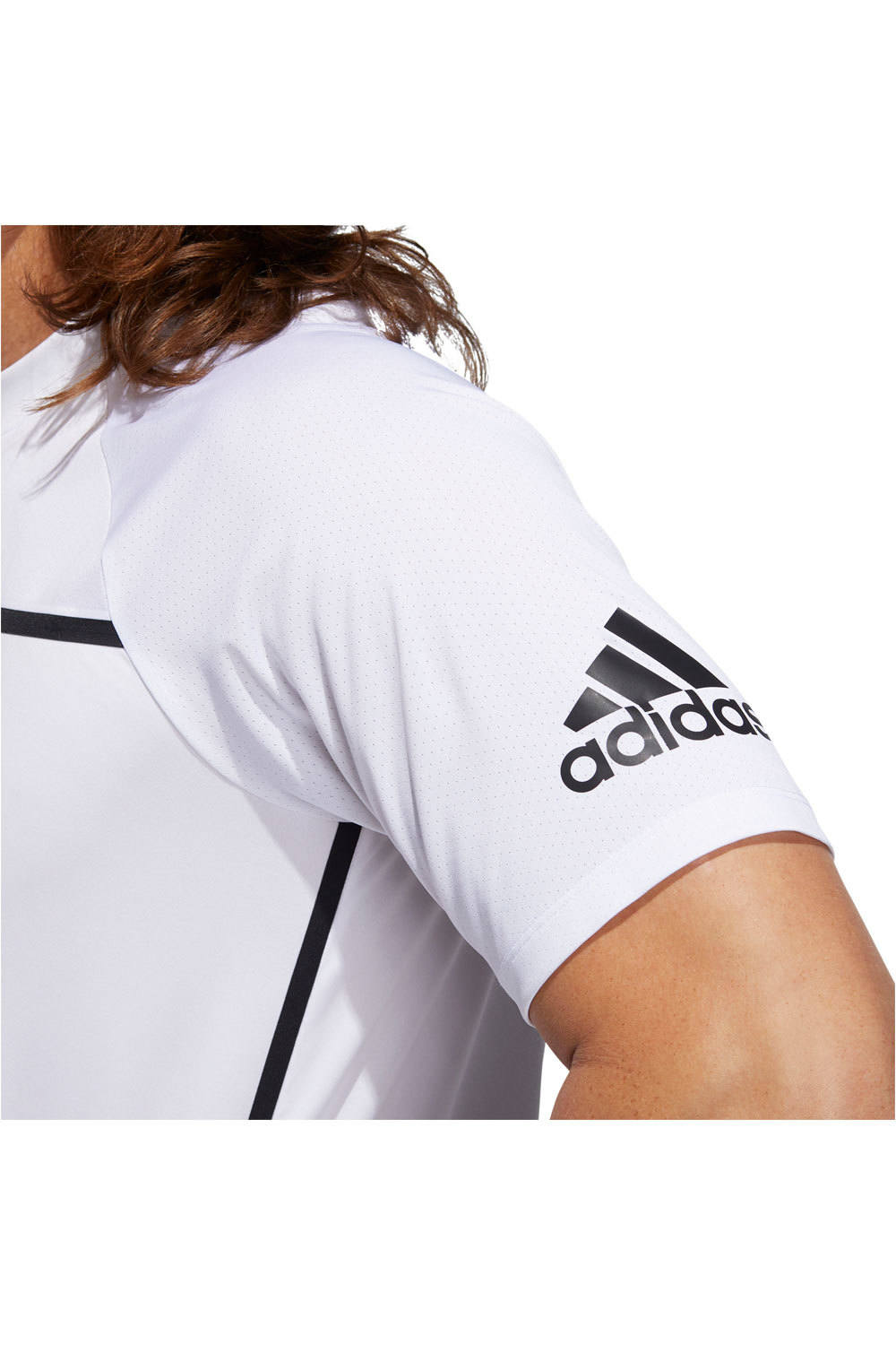 adidas camiseta fitness hombre Adidas PRIMEBLUE TEE vista detalle adidas camiseta fitness hombre Adidas PRIMEBLUE TEE vista detalle