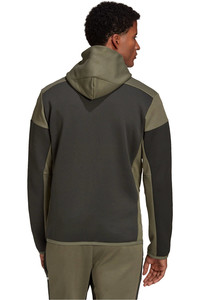 adidas sudadera hombre Adidas ZNE  AERORDY FZ vista trasera adidas sudadera hombre Adidas ZNE  AERORDY FZ vista trasera